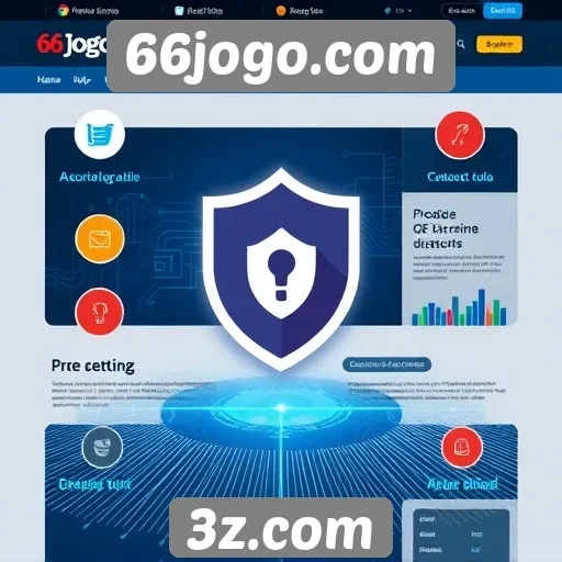 Recursos de segurança do site 66jogo.com avaliados